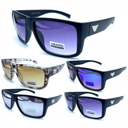 AM Sports Fashion Sunglasses 3 Style Assorted AM622/23/24