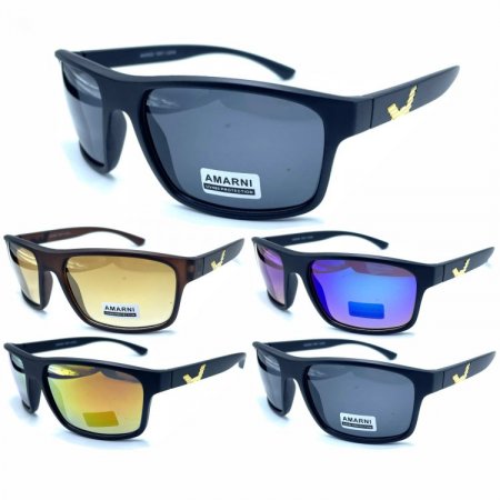 AM Sports Fashion Sunglasses 3 Style Assorted AM625/26/27