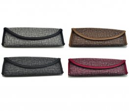 Fashion Reading Glasses Soft Case with Lid (4 Colors Asst.) S-CR01  Fashion Reading Glasses Soft Case with Lid (4 Colors Asst.) S-CR01