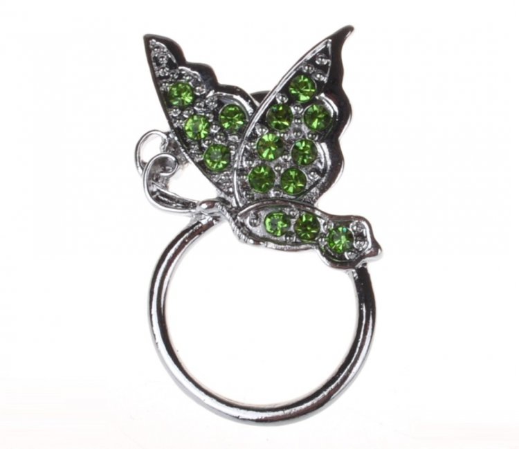 Fashion Eyewear Brooch - Butterfly ACC-EH0007 - Click Image to Close
