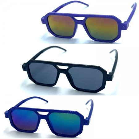 Koala Collection Kids Fashion Unisex Plastic Frame Sunglasses 4 Style Asst, SUK-KU-4G-001