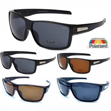 Locs Polarized Sunglasses 2 Style Asst LOCP543/544