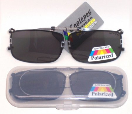 Clip on Polarized Sunglasses with Case PM6084