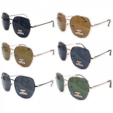 Metal Frame Polarized Sunglasses 2 Style Mixed PM6105/06
