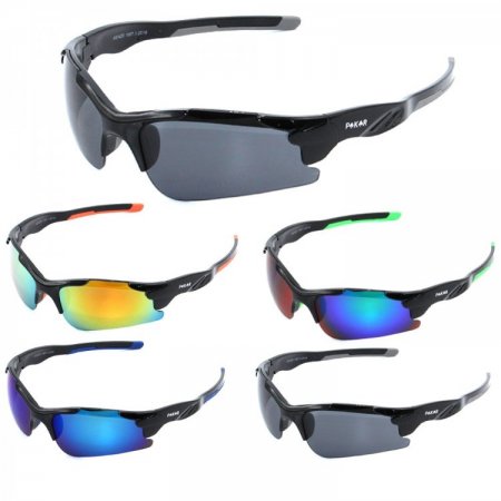 Poker Sport Plastic Sunglasses 2 Styles Asort. PO105/106