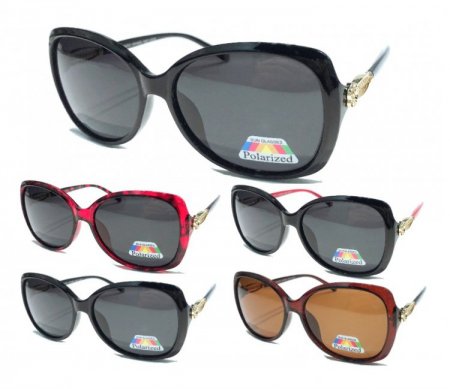 The Noosa Collection Fashion Plastic Polarized Sunglasses 2 Styles PPF5345/5346