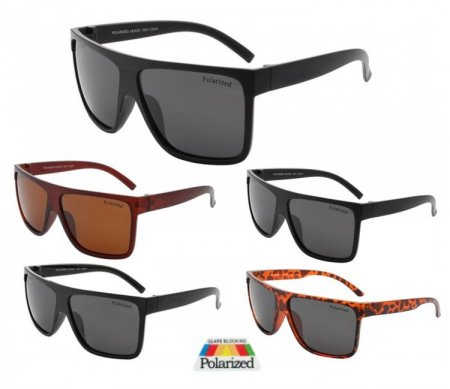 Cooleyes Classics Fashion Plastic Polarized Sunglasses 2 Style Asst PPF5355/5356