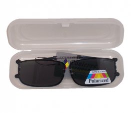 Clip on Polarized Sunglasses with Case PM6083  Clip on Polarized Sunglasses with Case PM6083