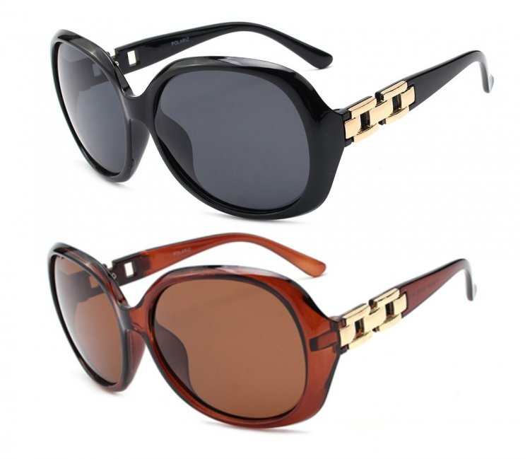 Noosa Collection Fashion Plastic Polarized Sunglasses PHB686