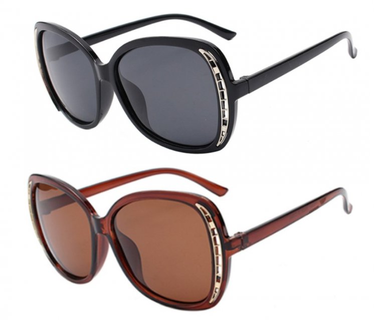 Noosa Collection Fashion Plastic Polarized Sunglasses PHB687