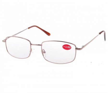 Reading Glasses Metal Frame Spring Temple R9007