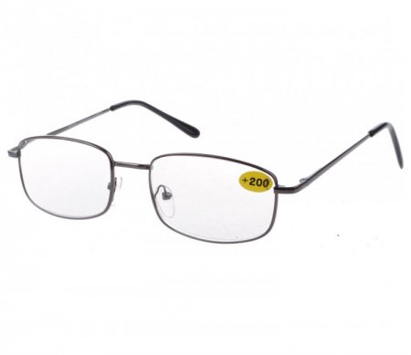 Reading Glasses Metal Frame Spring Temple R9007