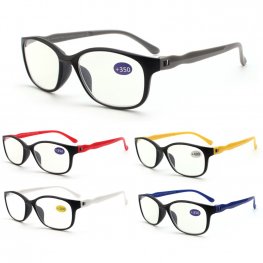 Unisex Fashion Spring Arm Reading Glasses 4 Style Asstd R9312-15