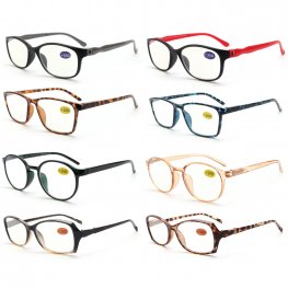 Unisex Fashion Spring Arm Reading Glasses 4 Style Asstd R9312-15
