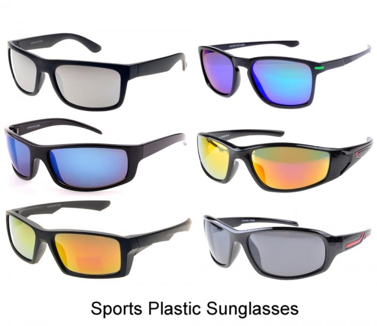 Men\'s Sports Sunglasses Assorted Styles (Start From 5doz.)